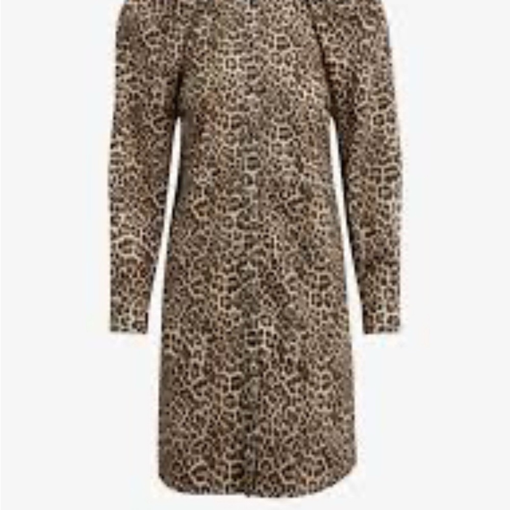 JOE'S JEANS
Brody Leopard Print Denim Mini Dress size M